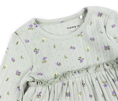 Name It silt green blomster kjole